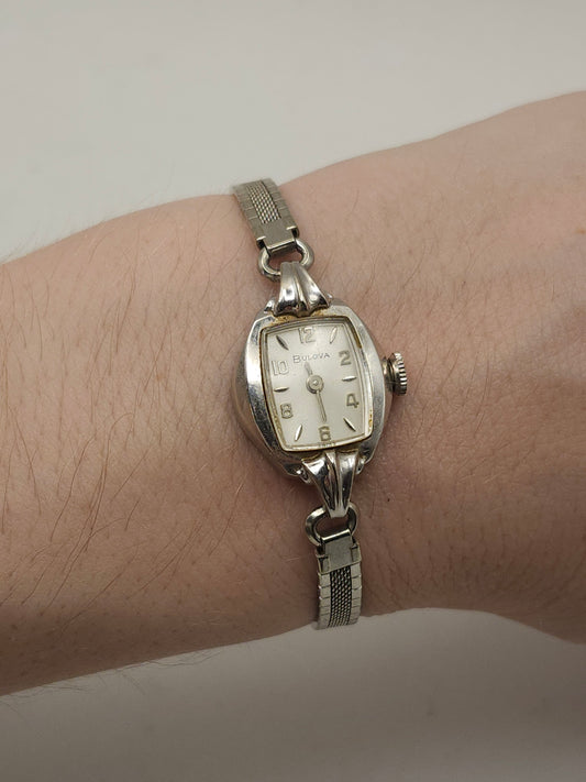 ~10K RGP~ Bulova Vintage Ladies Wrist Watch