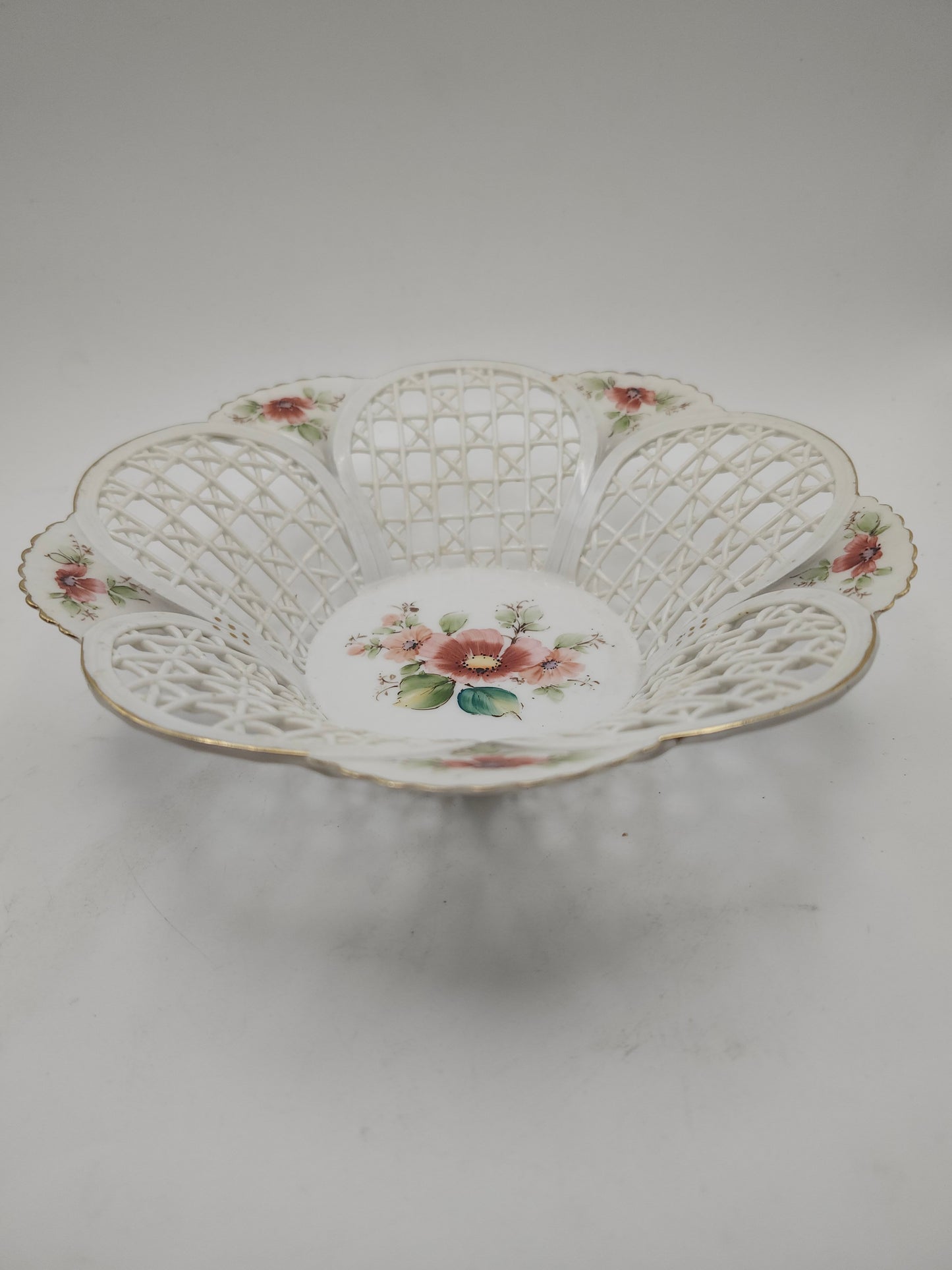 *Lace Ware* Romanian Porcelain Bowl
