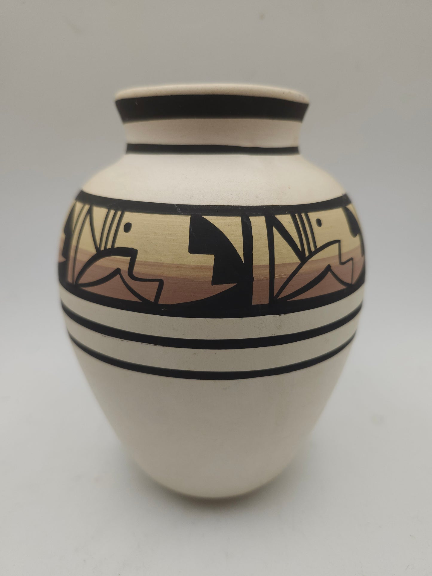 *Mesa Verde Pottery* Hand Painted Native American Ute Vase