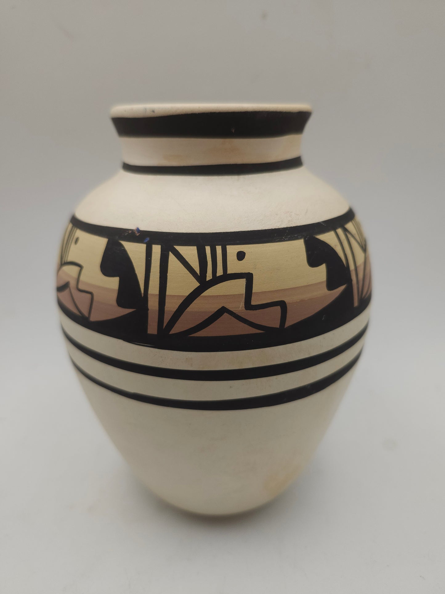 *Mesa Verde Pottery* Hand Painted Native American Ute Vase