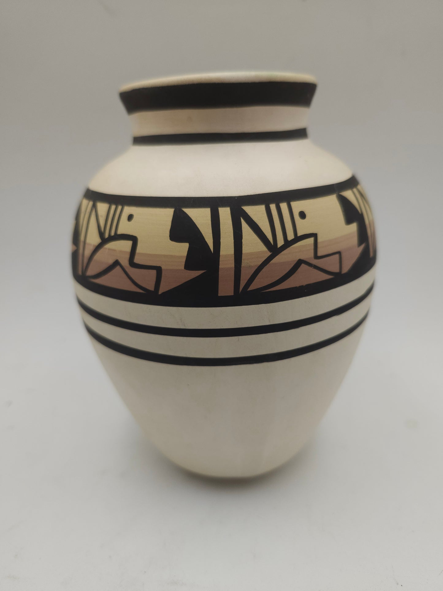 *Mesa Verde Pottery* Hand Painted Native American Ute Vase