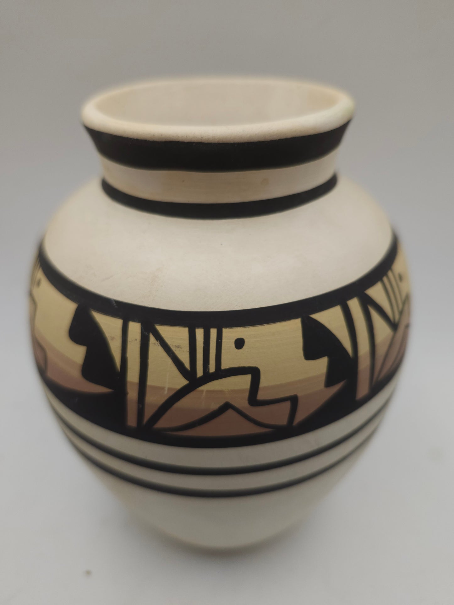 *Mesa Verde Pottery* Hand Painted Native American Ute Vase