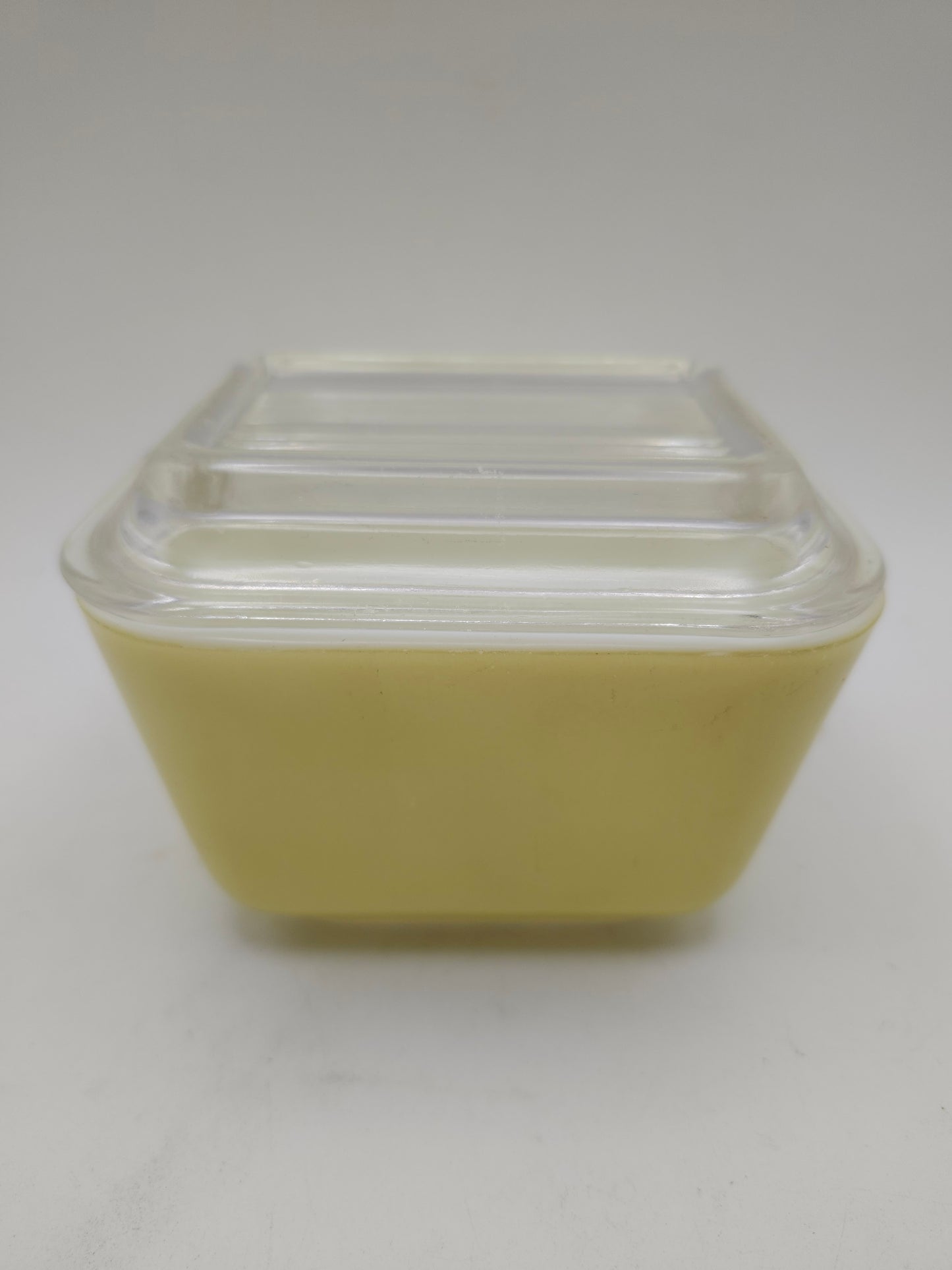 *Pyrex* "Fridgie" Casserole Container in Neon Yellow