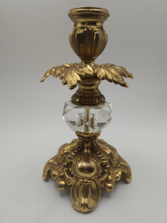 MCM Hollywood Regency Candle Holder