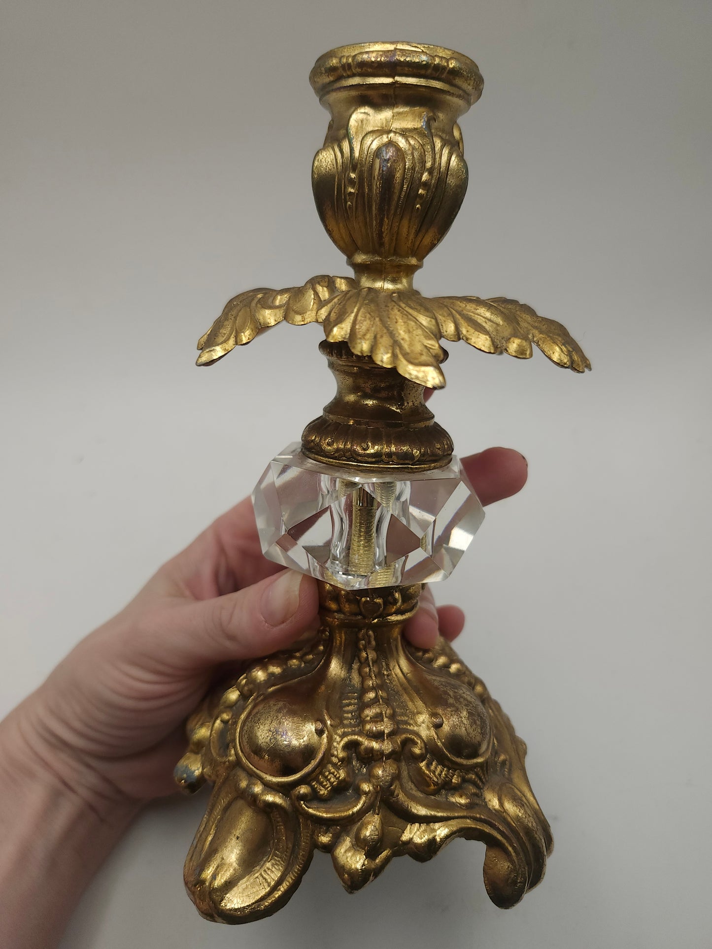 *MCM* Hollywood Regency Candle Holder