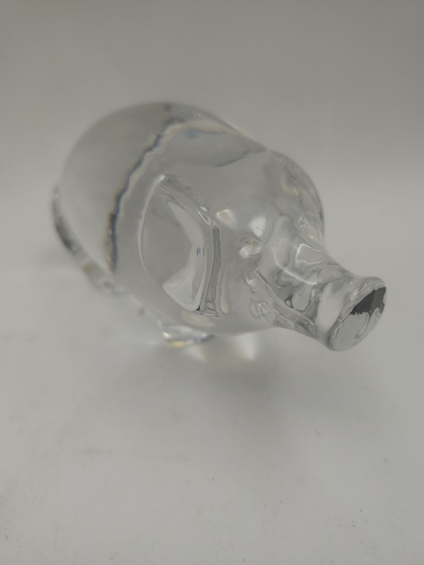 *Orrefors* Crystal Pig Shaped Paperweight