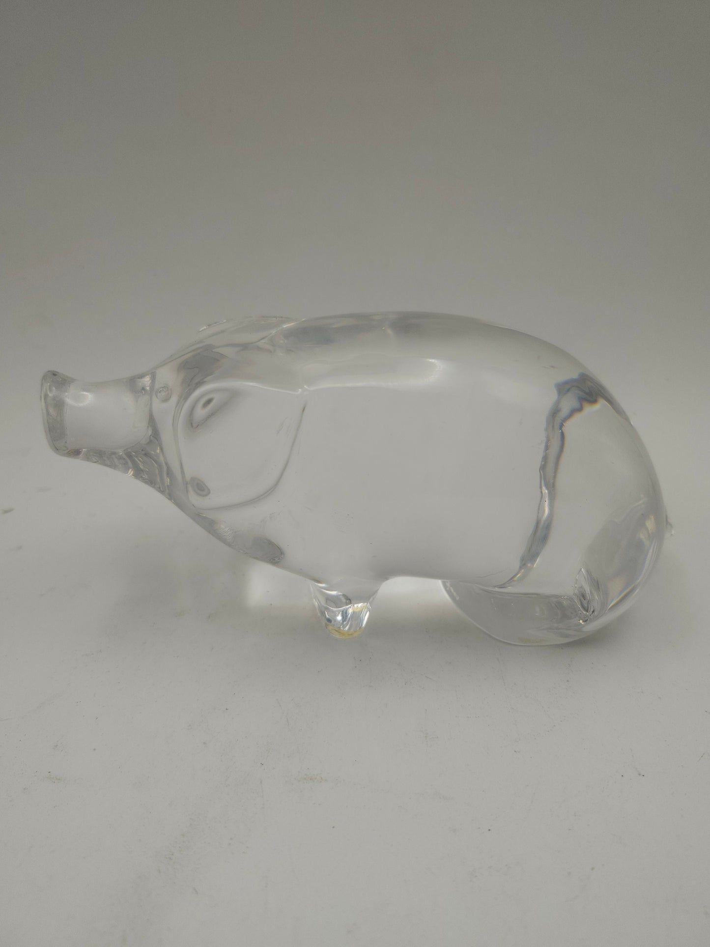 *Orrefors* Crystal Pig Shaped Paperweight