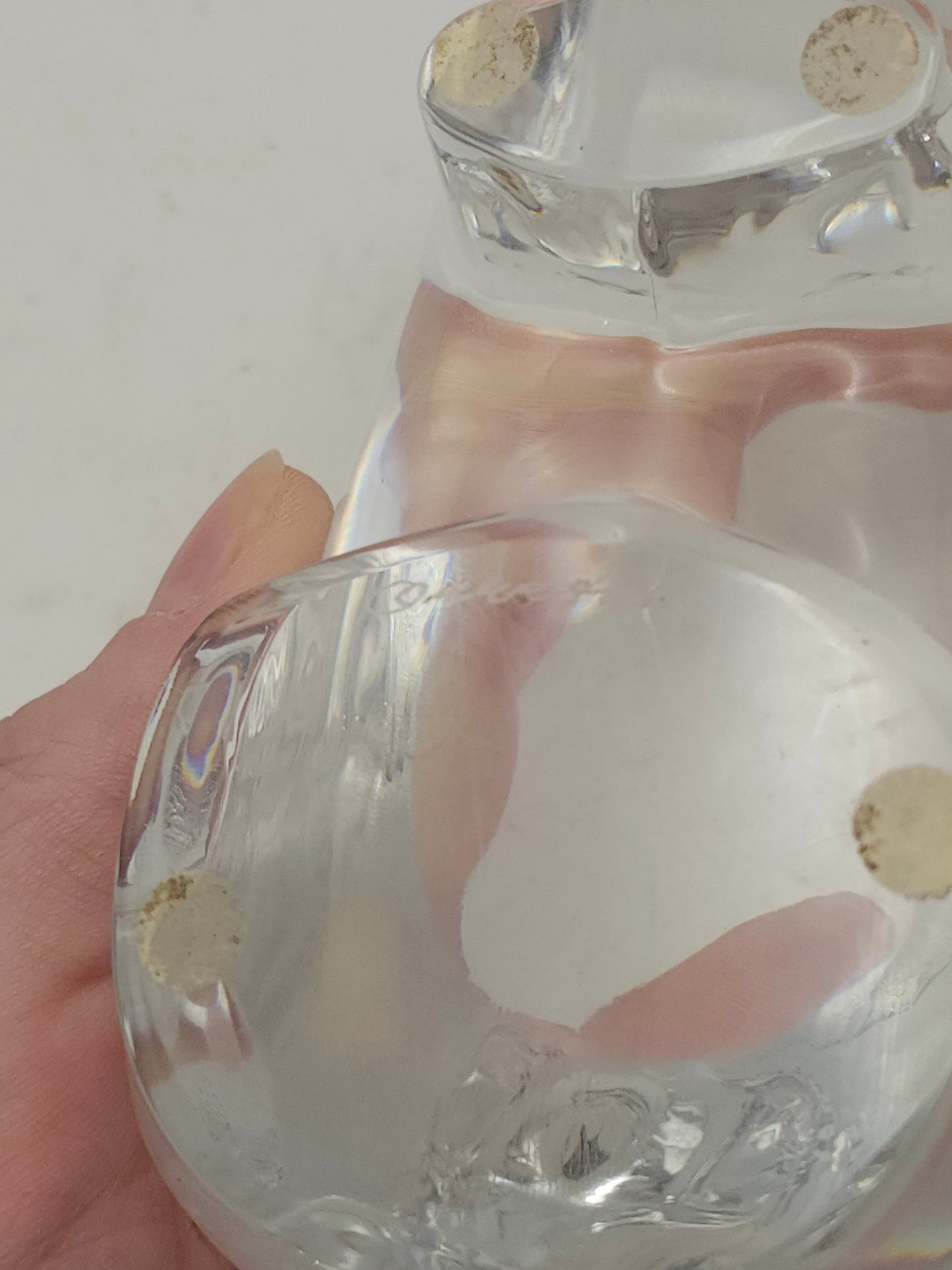 *Orrefors* Crystal Pig Shaped Paperweight