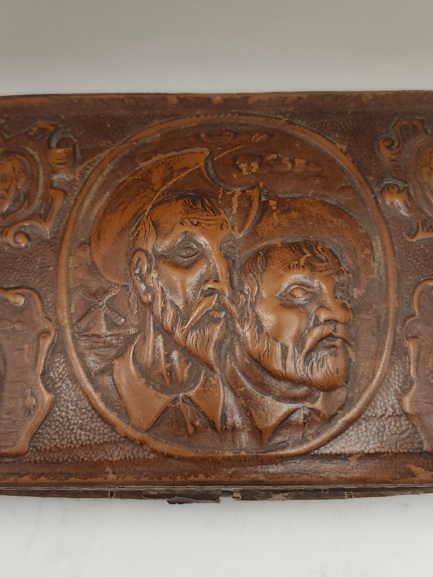*Antique* Folk Art Cigar Box Early 20th Century