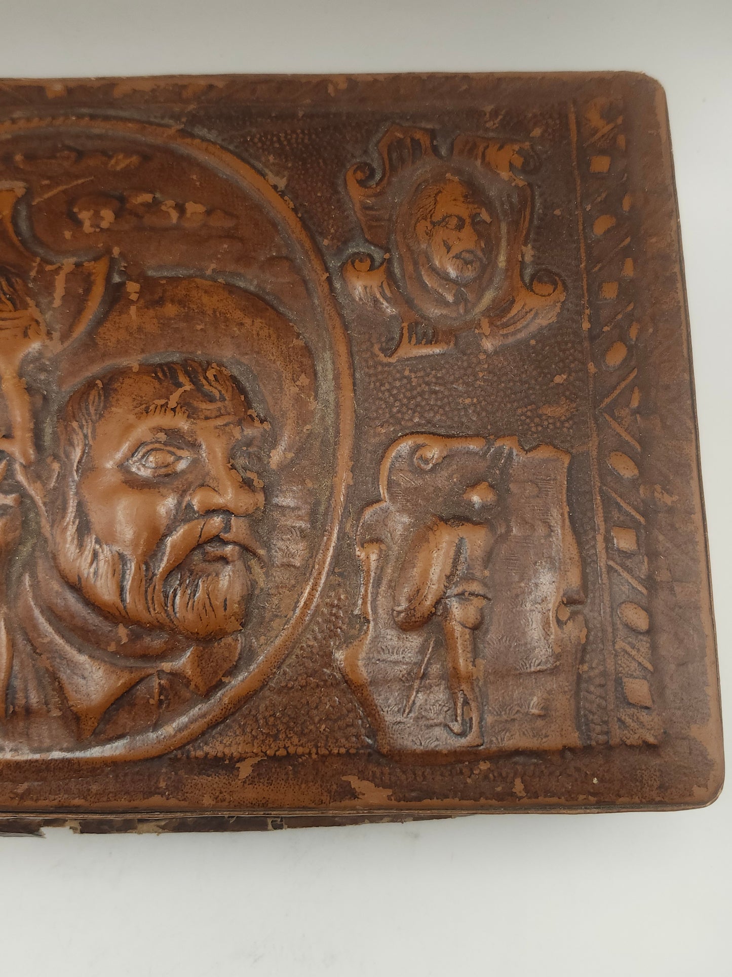 *Antique* Folk Art Cigar Box Early 20th Century