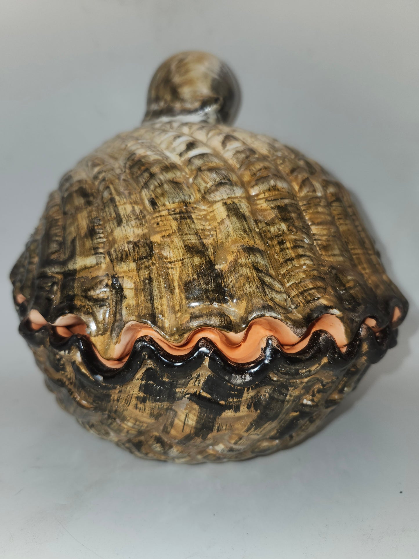 *MCM* Nautical Sea Shell Jewelry / Trinket Dish Made in Italy by Ethan Allen