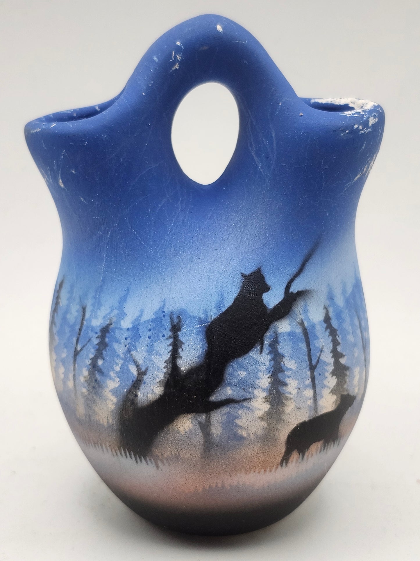 *Cedar Mesa Pottery* Hand-Painted by Navajo Artist Beverly Dineh