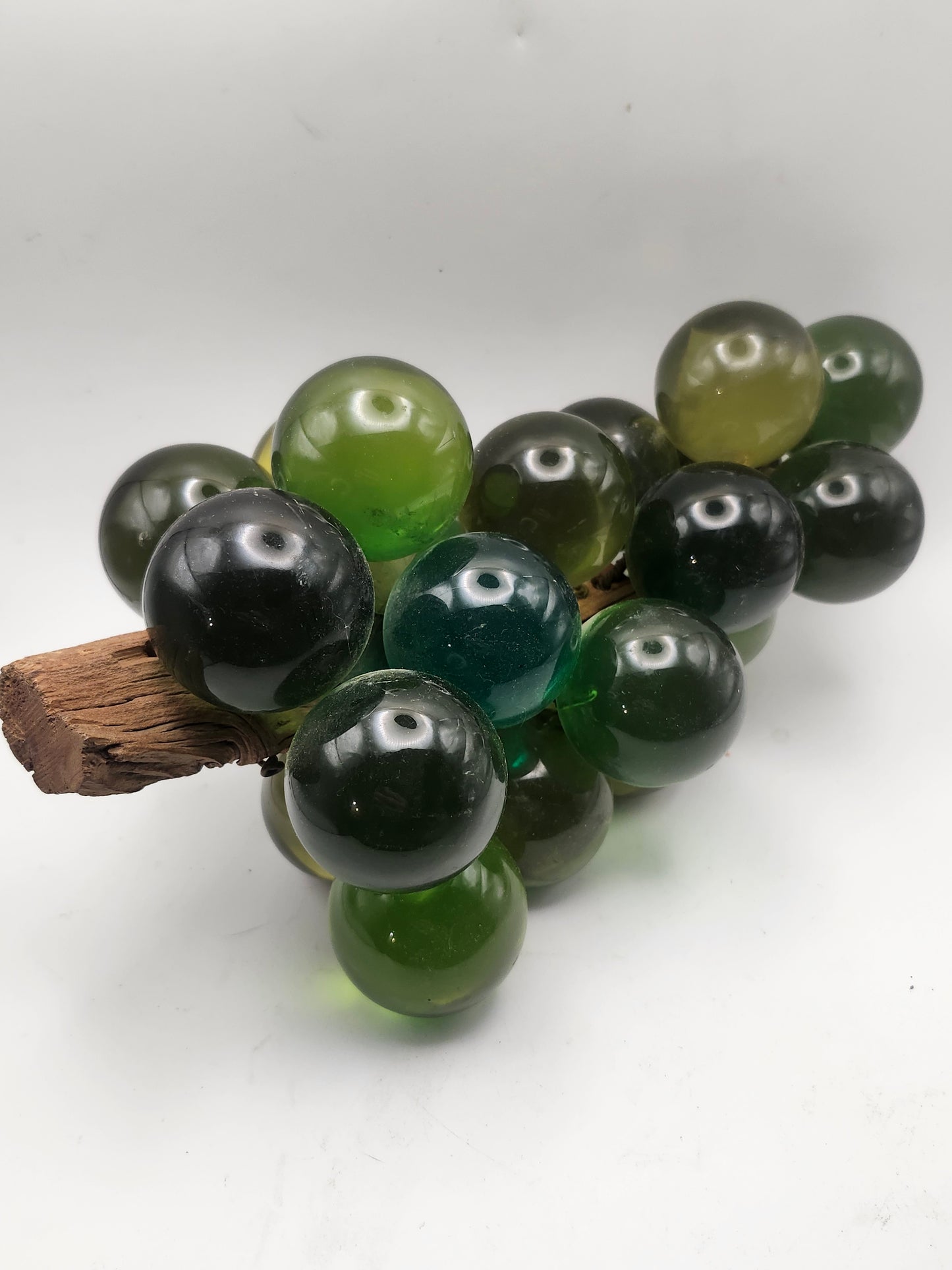 *MCM* Lucite XXL Green Table Grapes Centerpiece