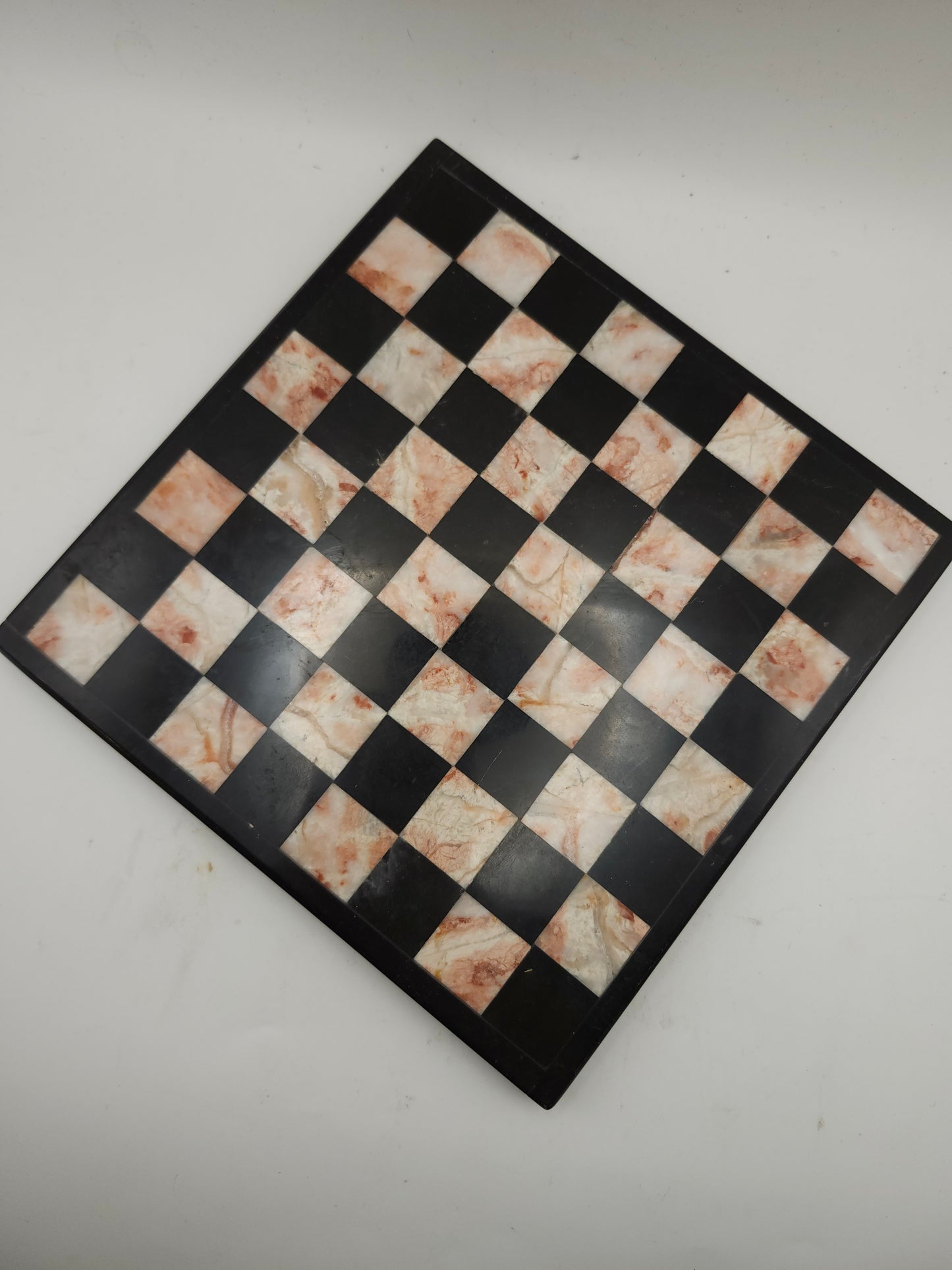 ~Inlaid Marble~ Chessboard Plate / Tray