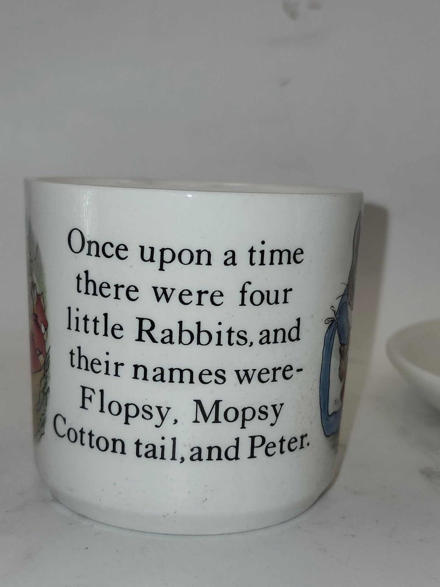 *Peter Rabbit* Wedgewood Porcelain Plate & Teacup Set