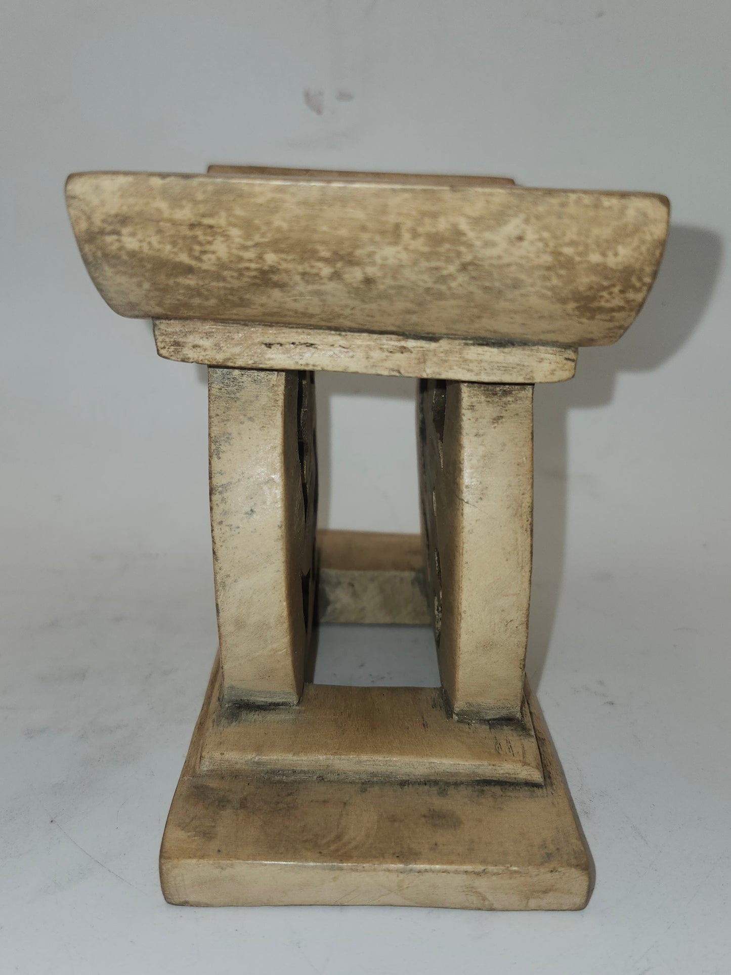 *Ghanaian Ashanti Stool* Hand-Carved Replica Souvenir