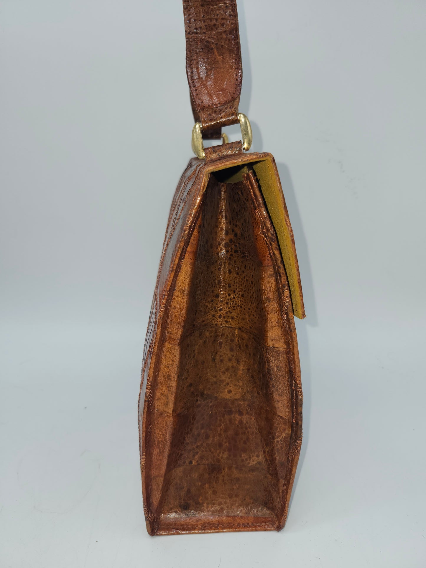 *MCM* Patchwork Snakeskin & Alligator Leather Purse