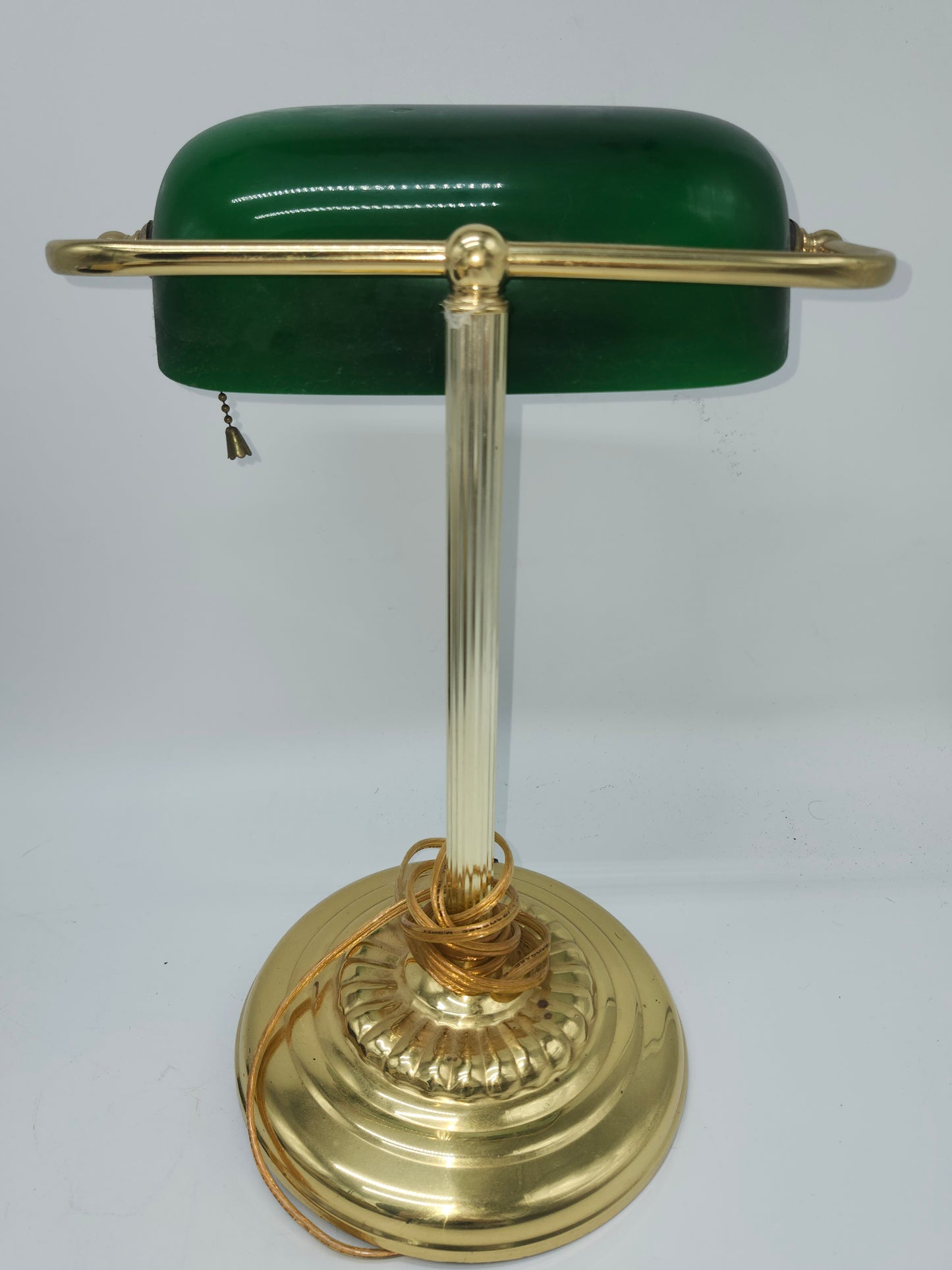 *Brass* Vintage Banker's Lamp