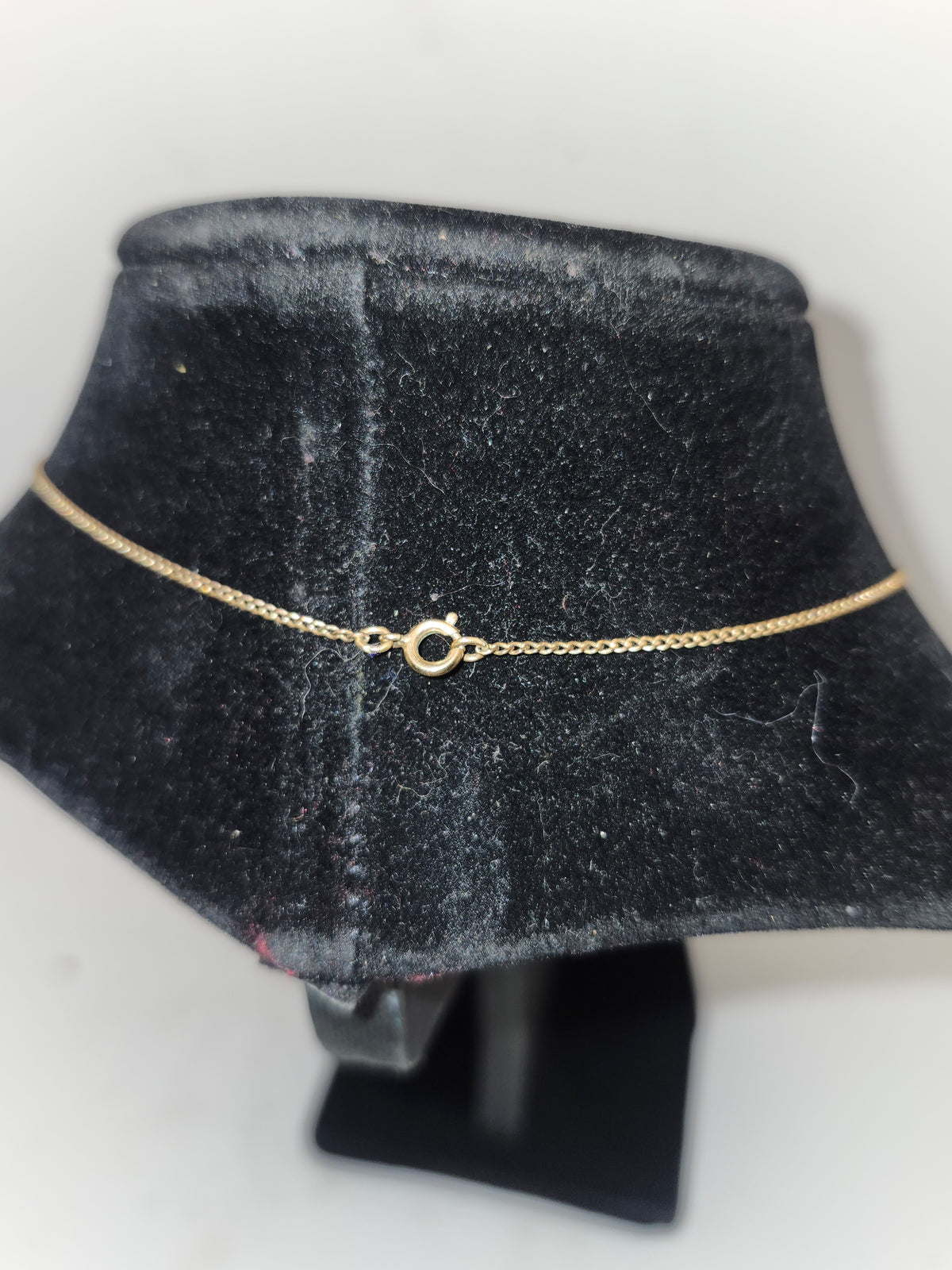 -12K- Gold-Filled Antique Photo Locket & Chain Necklace