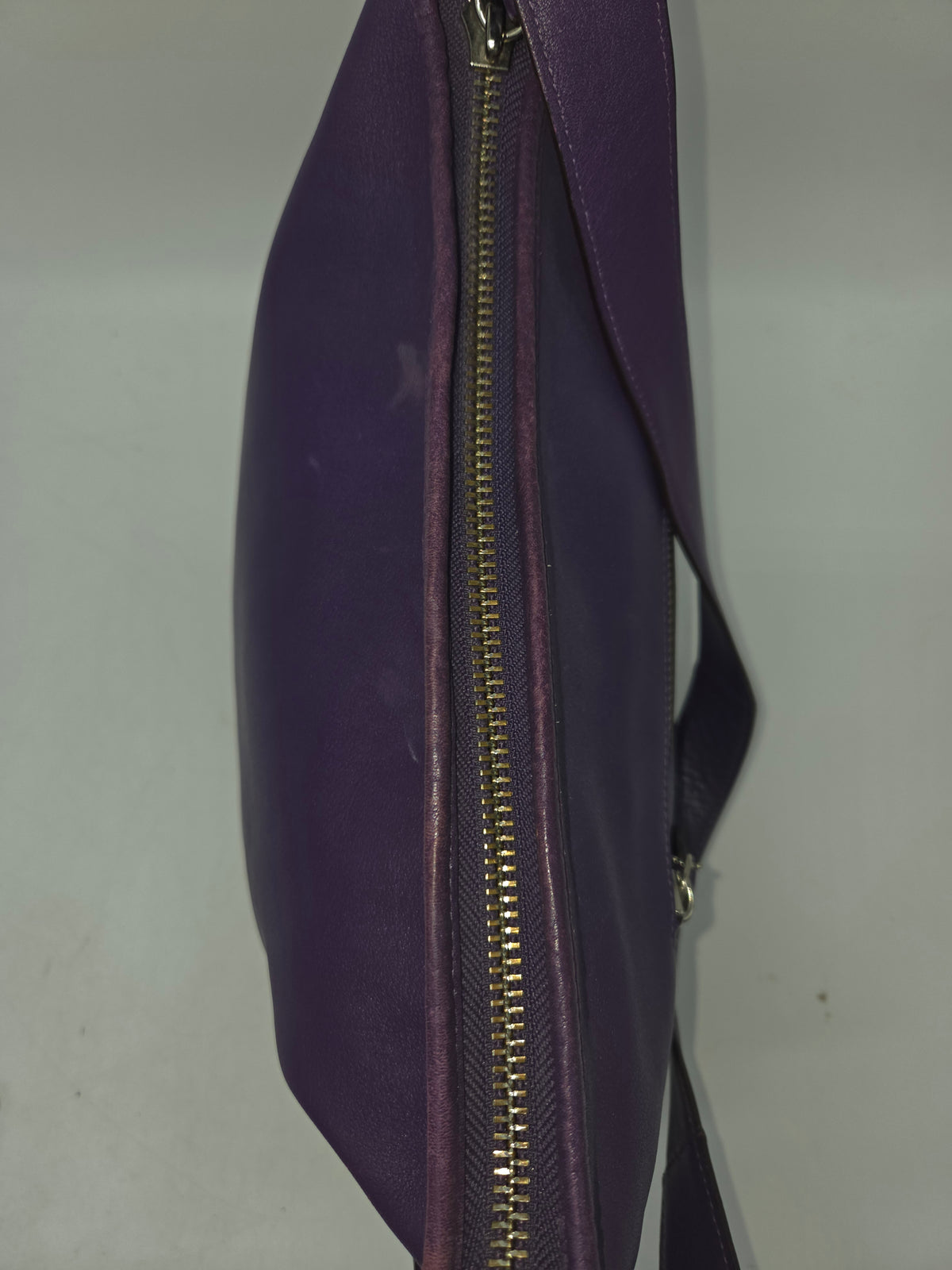 -Coach- Vintage "Legacy Leather Duffle" (Style No. 19889) in Ultraviolet Purple
