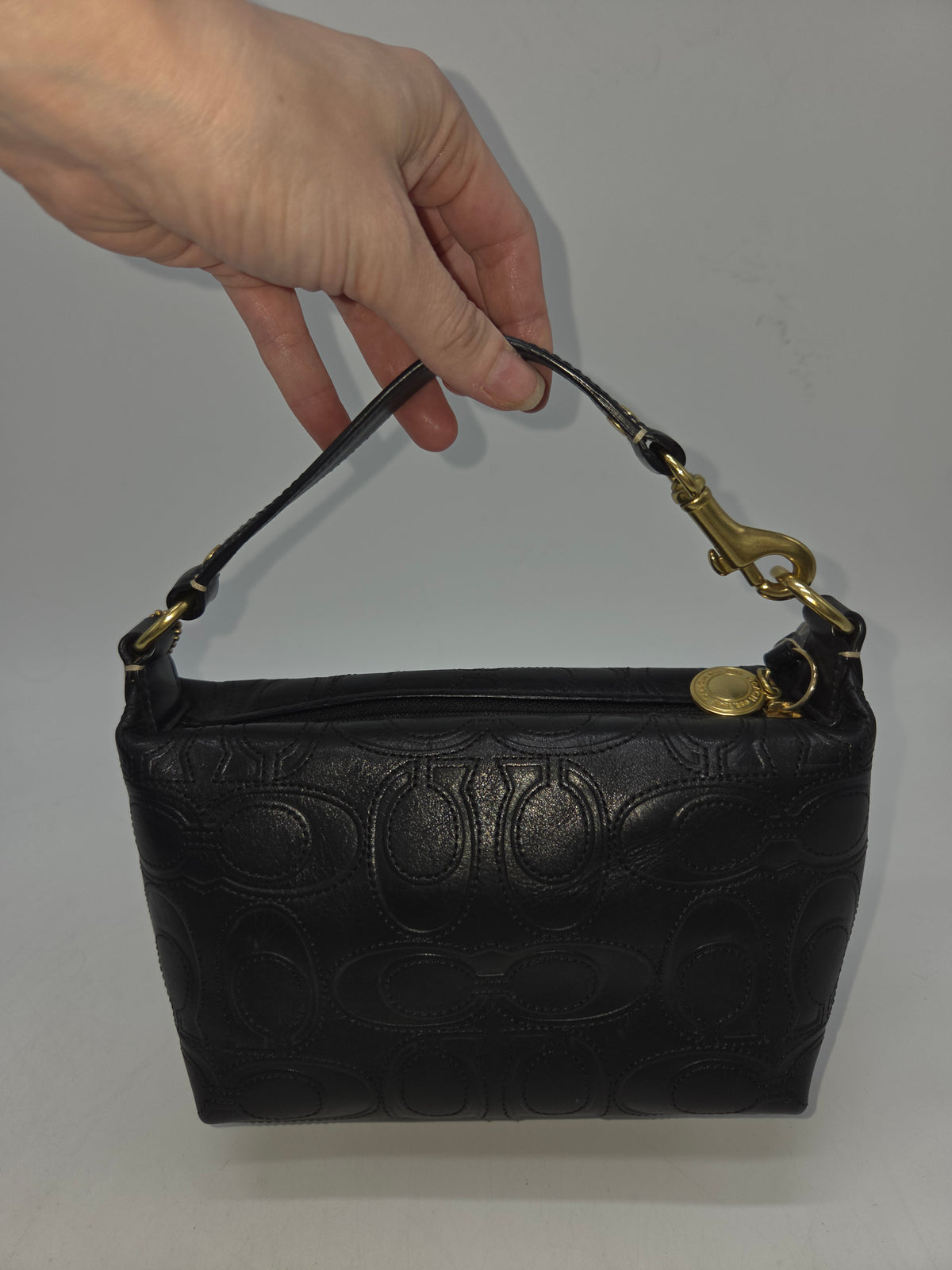 -Coach- "Penn" Shoulder Bag in Signature Canvas