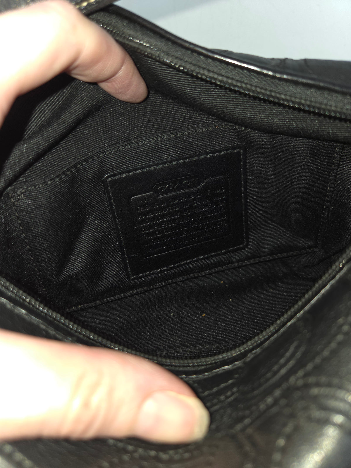 -Coach- "Penn" Shoulder Bag in Signature Canvas