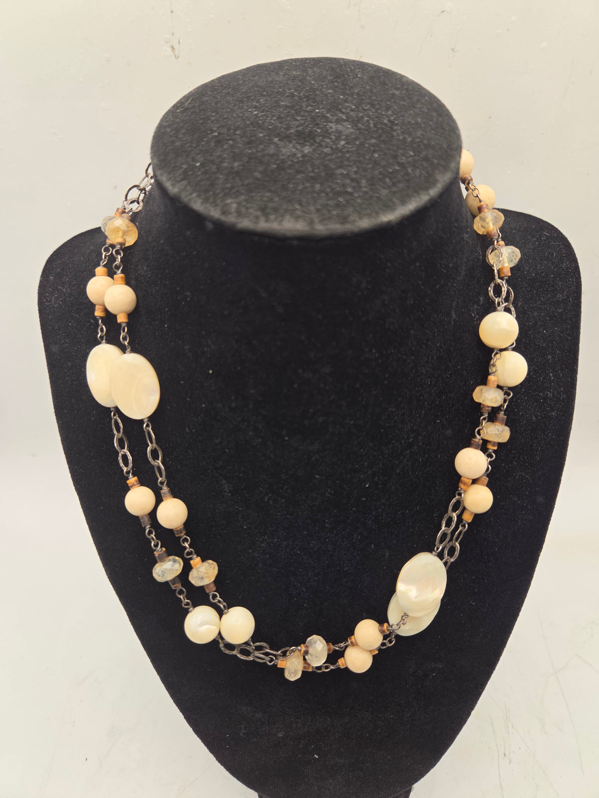 *925* Sterling & Gemstone Silpada Statement Necklace