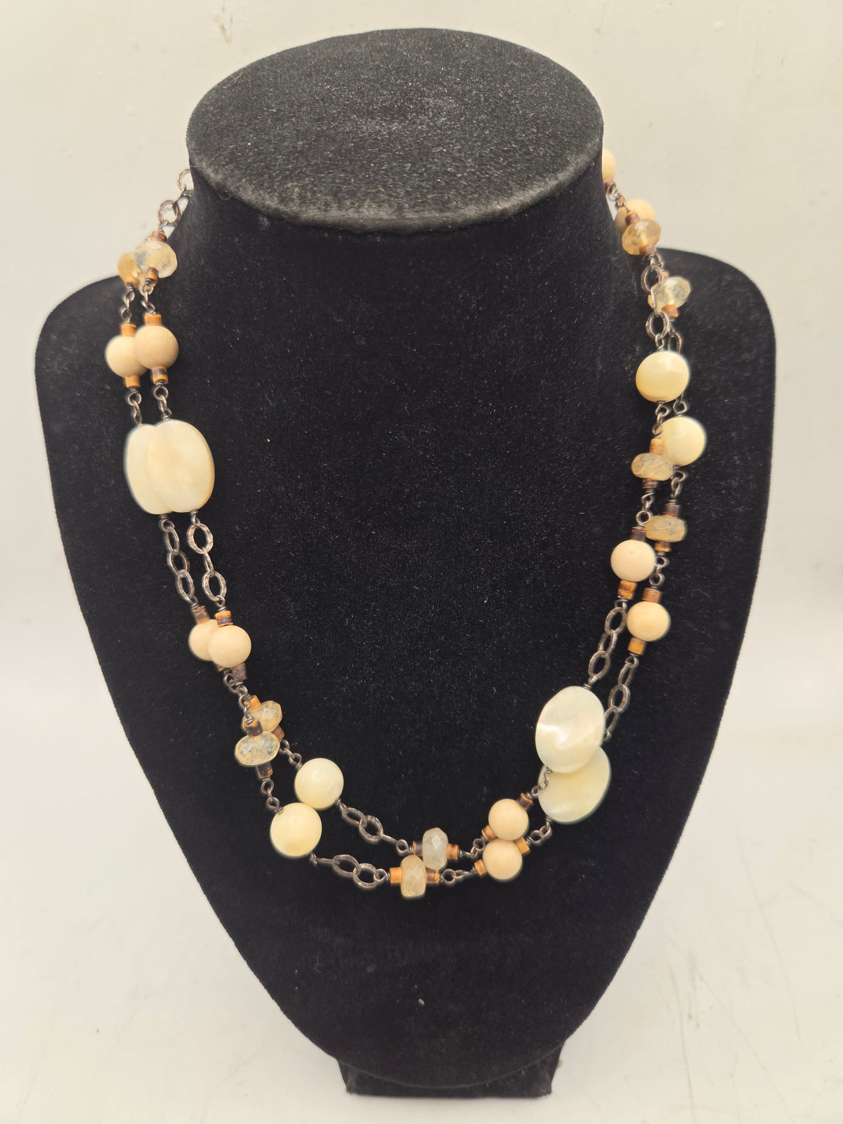 *925* Sterling & Gemstone Silpada Statement Necklace