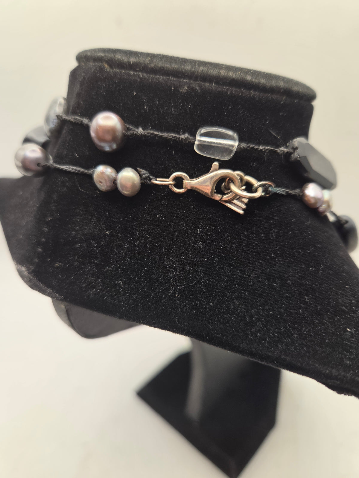 *925* Sterling, Pearl & Gemstone Silpada Statement Necklace