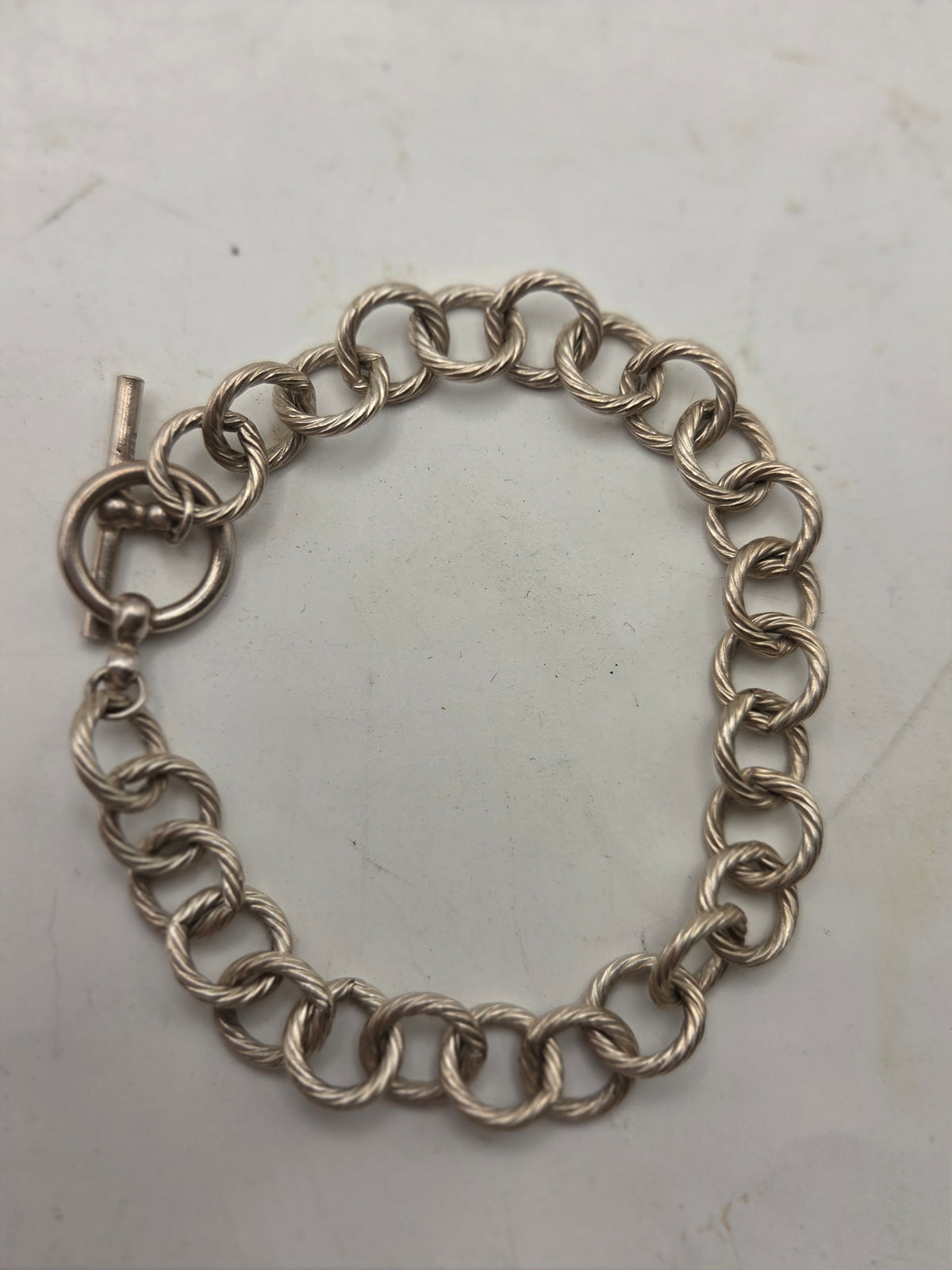 *925* Sterling Oval Chain Link Bracelet