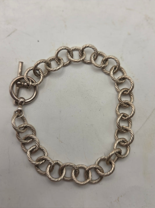 *925* Sterling Oval Chain Link Bracelet