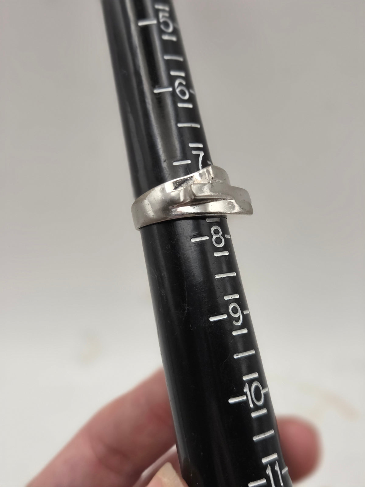 *925* Sterling Brutalist Ring Size 7.5