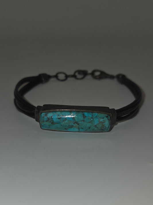 *925* Sterling & Turquoise Silpada Bracelet