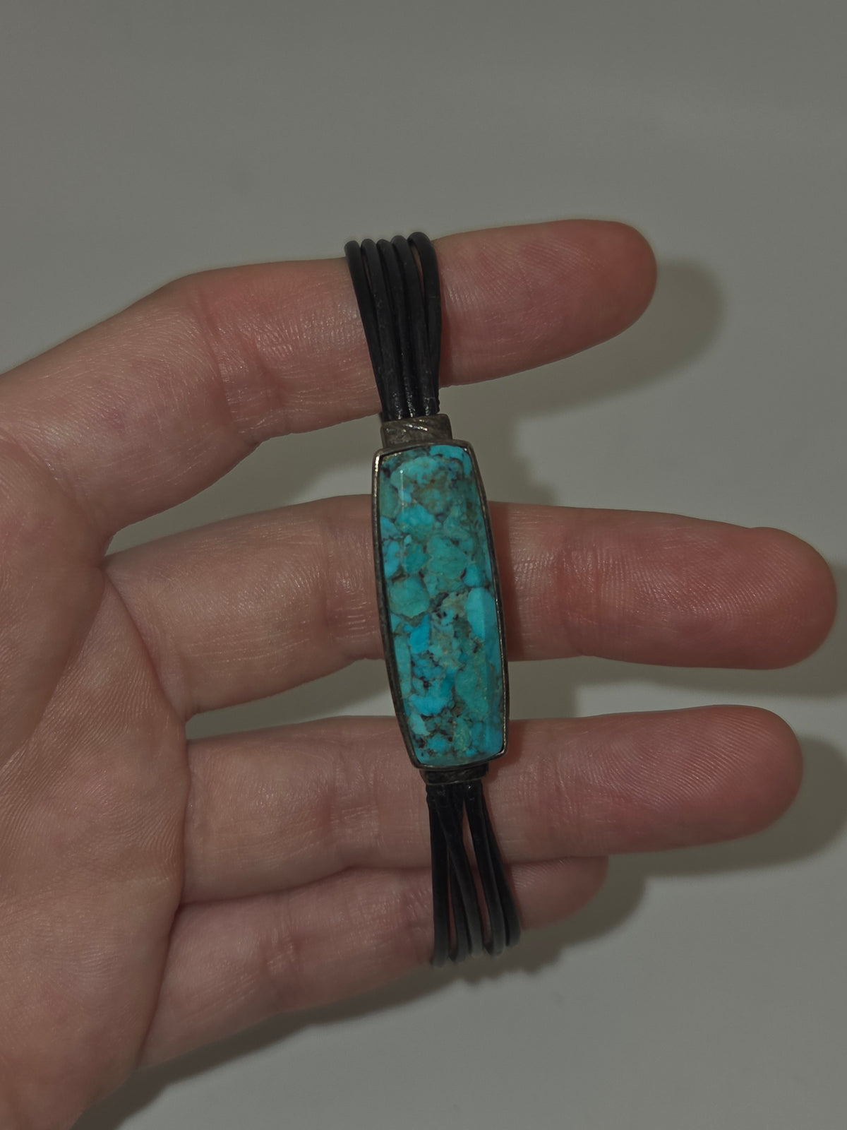 *925* Sterling & Turquoise Silpada Bracelet